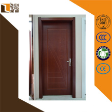 Personnalisé moderne 2014 plus récentes portes en bois mdf, conception de porte d&#39;entrée en bois en teck, porte en bois en acier